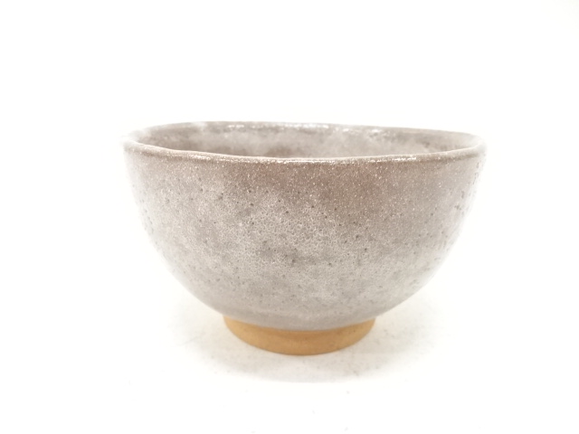 作家物　灰釉　茶碗